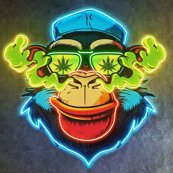monkey neon signs
